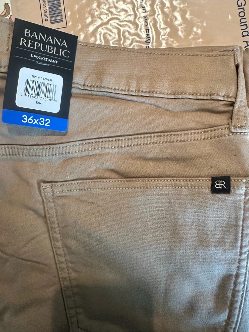 SOLD Banana Republic Slim Jeans in Tan
